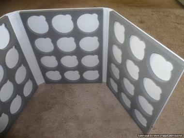 self adhesive foam panels in folder